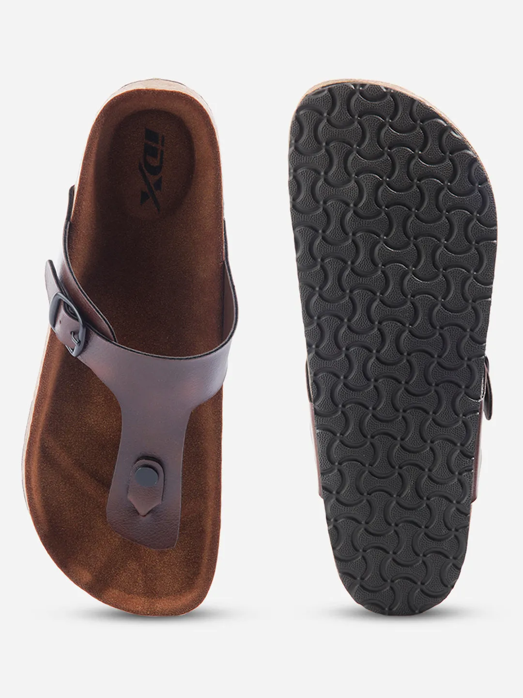 Men's Brown Thong Sandal (IX5011)