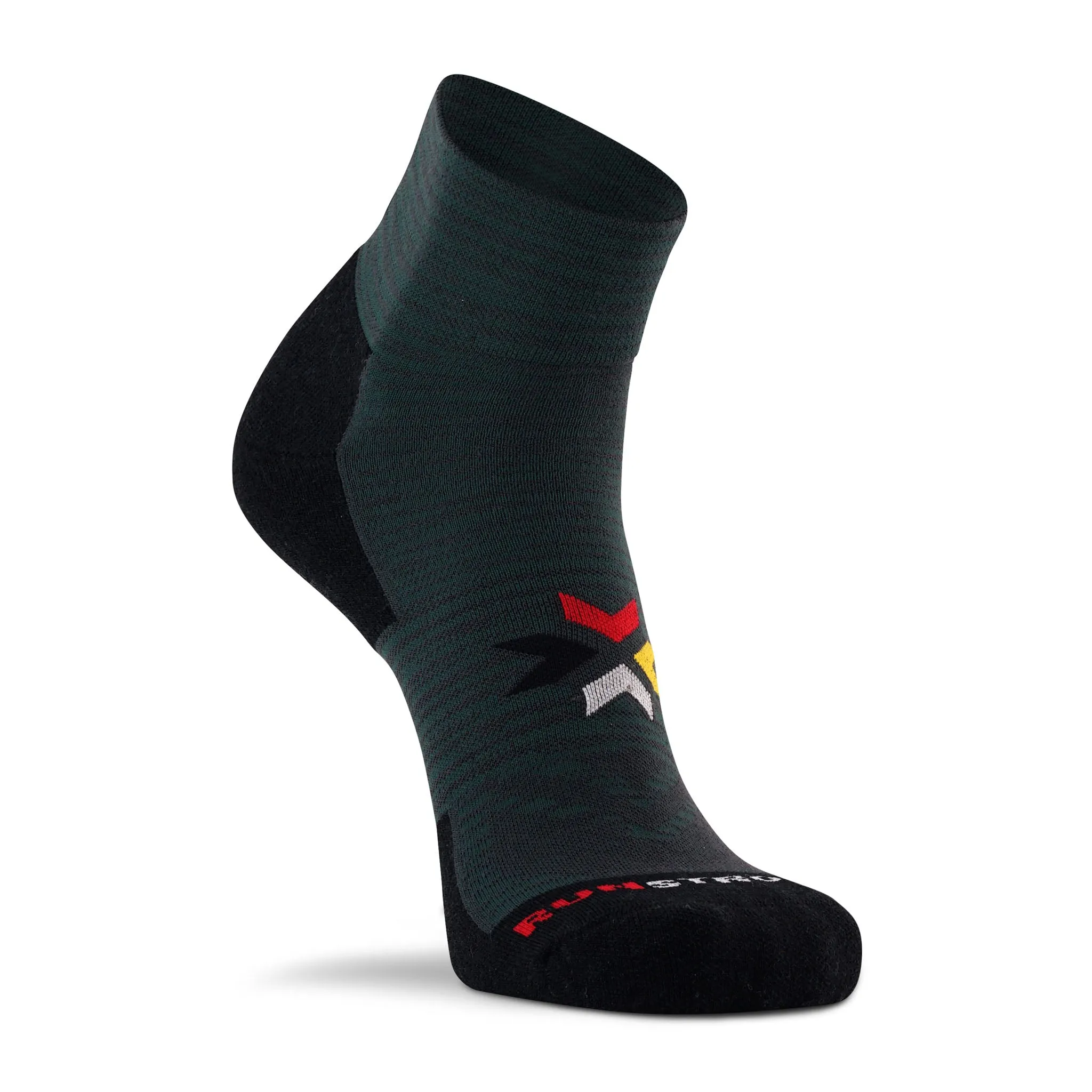 Mesa Lightweight Quarter Crew Running Sock