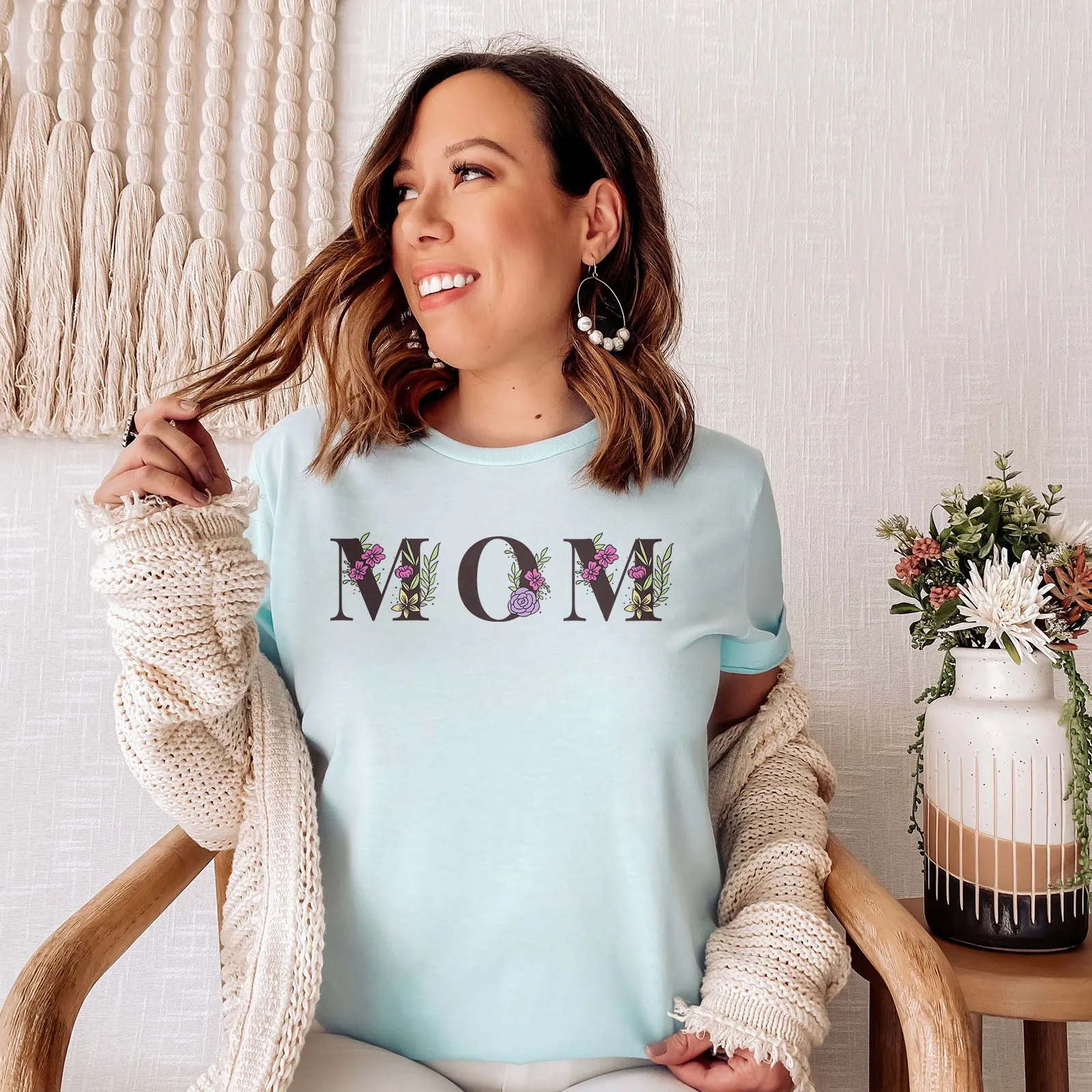 Mom Floral Tee