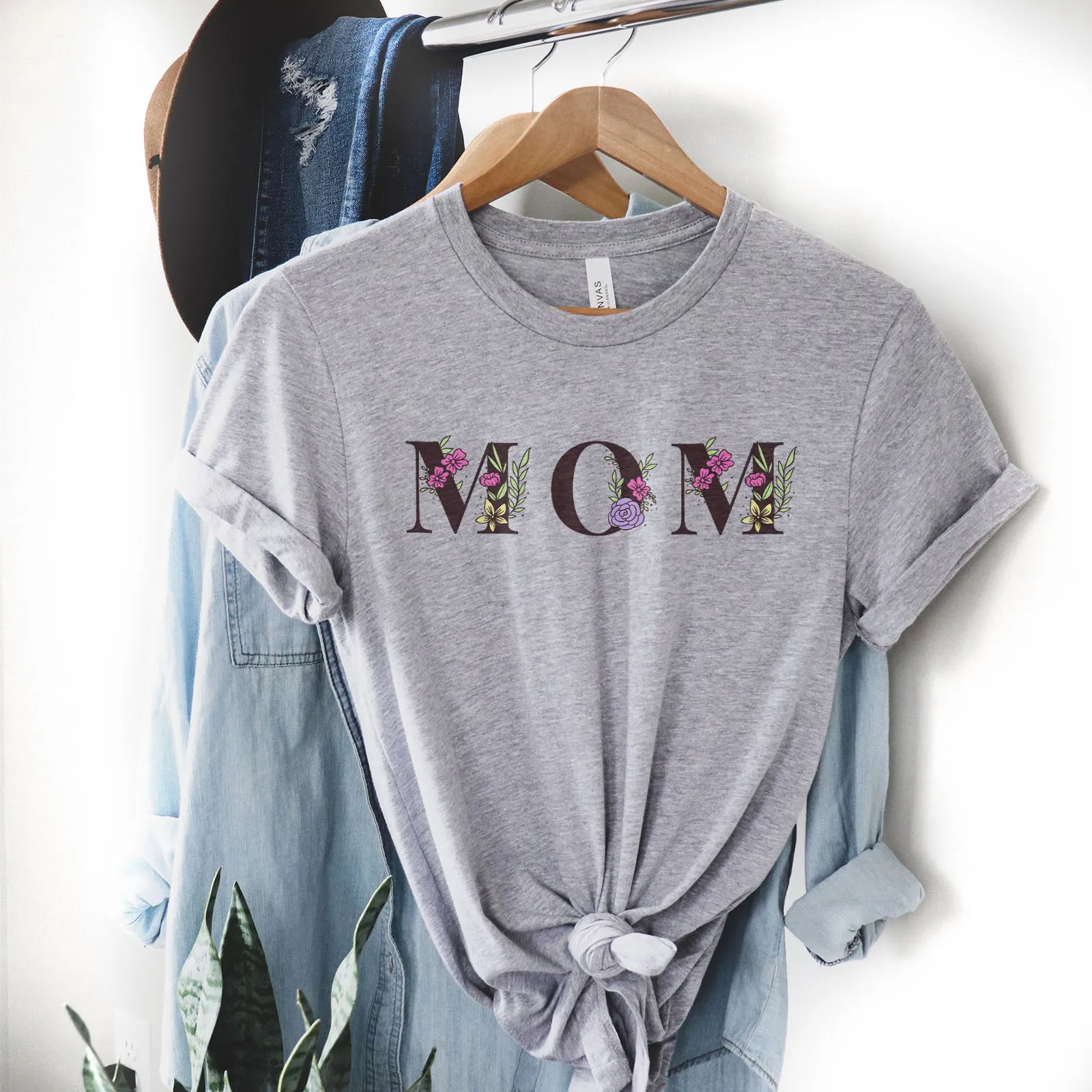 Mom Floral Tee