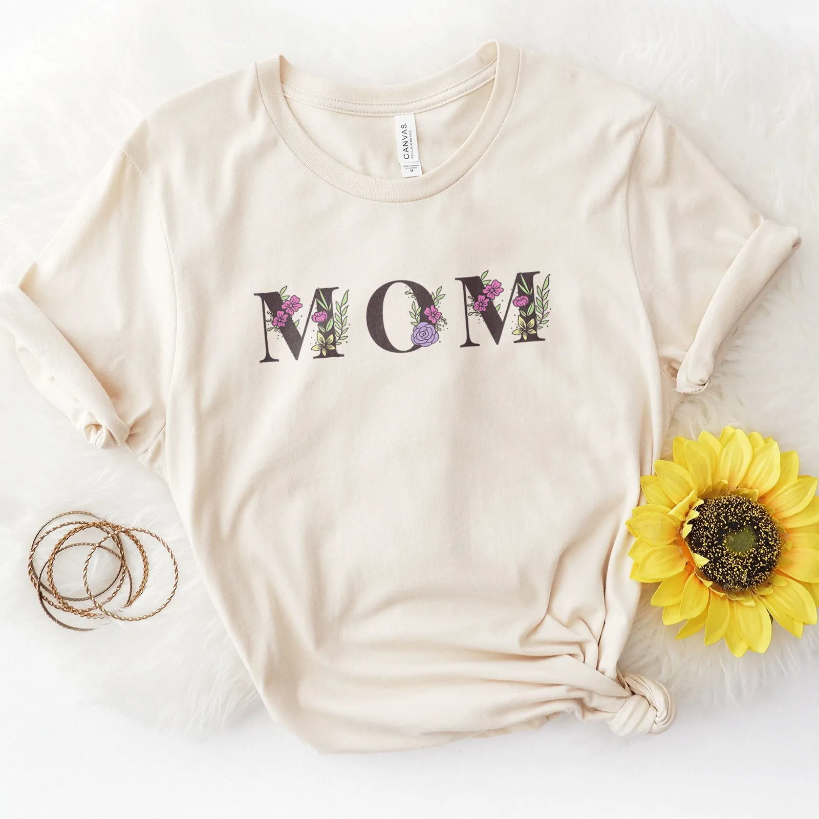 Mom Floral Tee