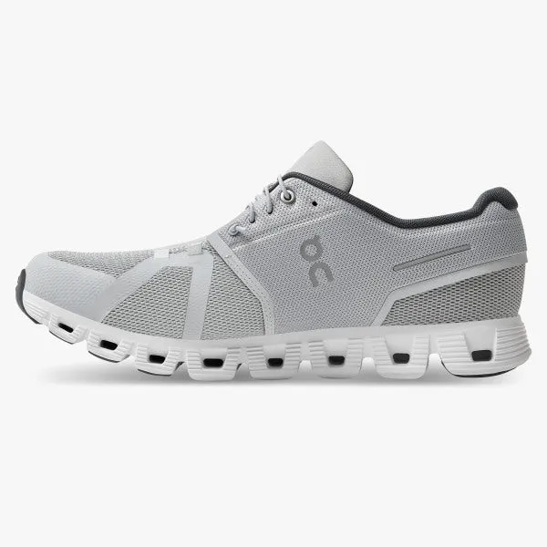 Mens ON Running Cloud 5 Shoes in Glacier White