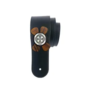 Pearl Celtic Cross | Pick Puck Integrated Leather Strap