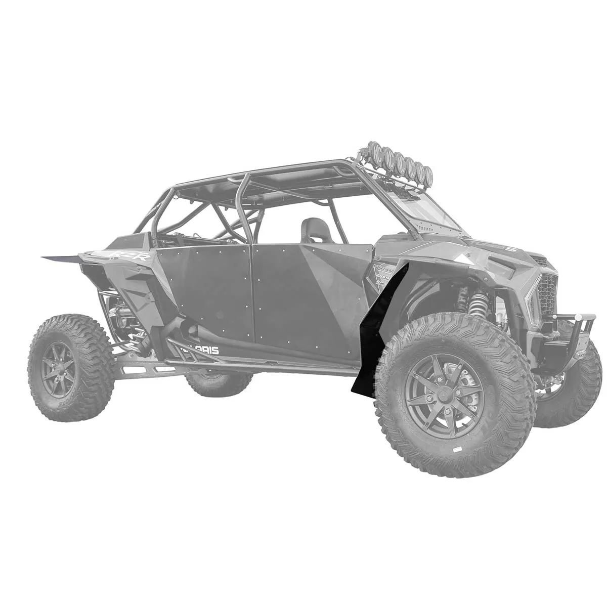 Polaris RZR XP Super Max Fender Extensions for SuperATV Fenders (For XP 1000, XP Turbo  or Turbo S)