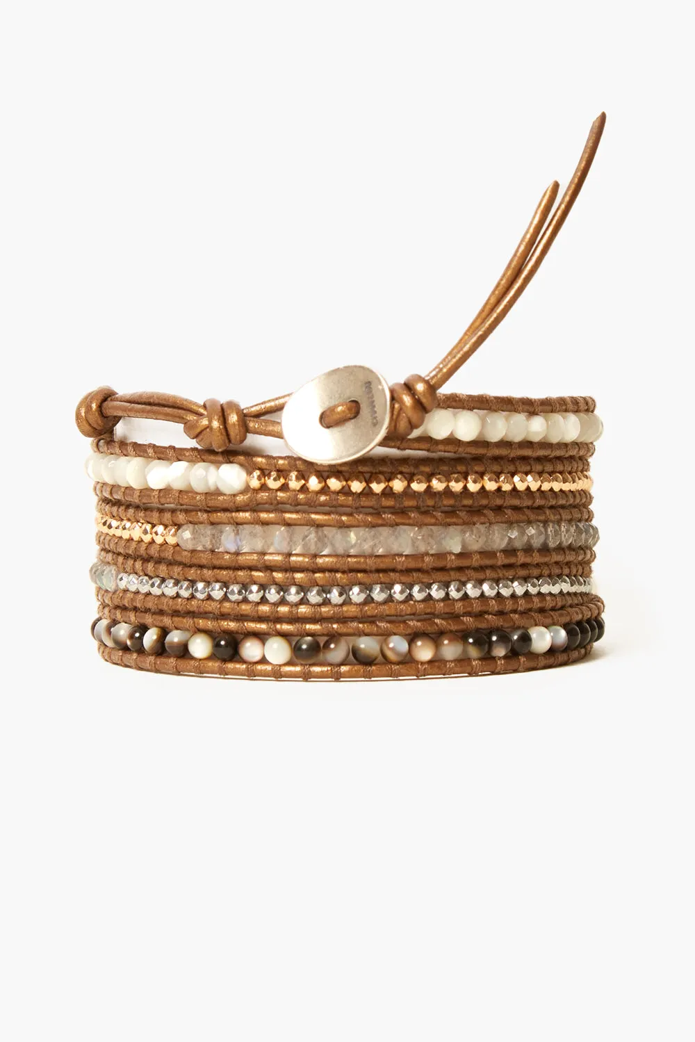 Santi Wrap Bracelet MOP Mix