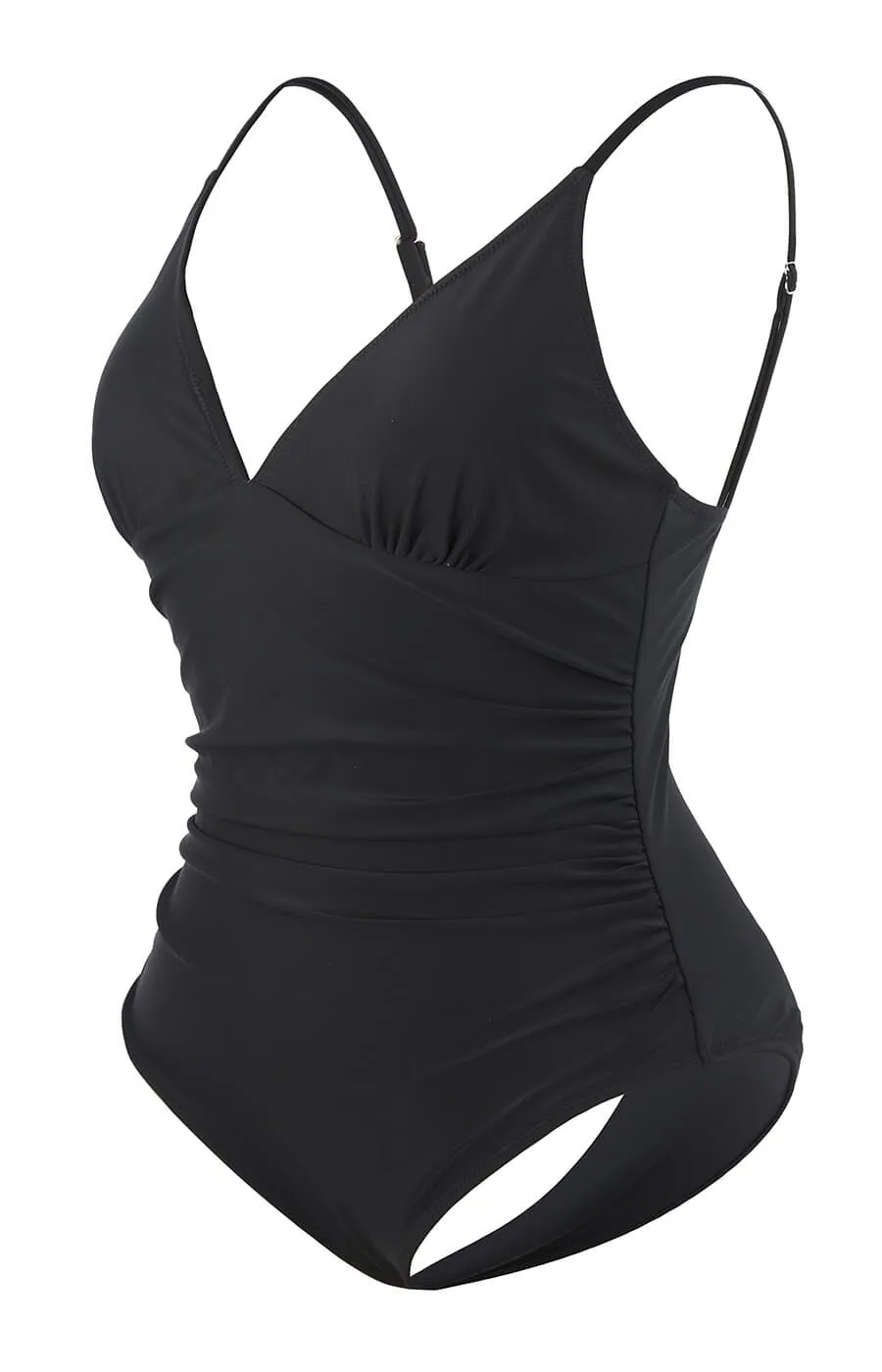 Shapellx V-neck Tummy Control Swimsuit