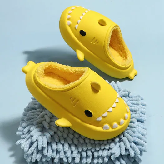 Sharkicks Basic - Winter Kids Heel-open Shark Slippers