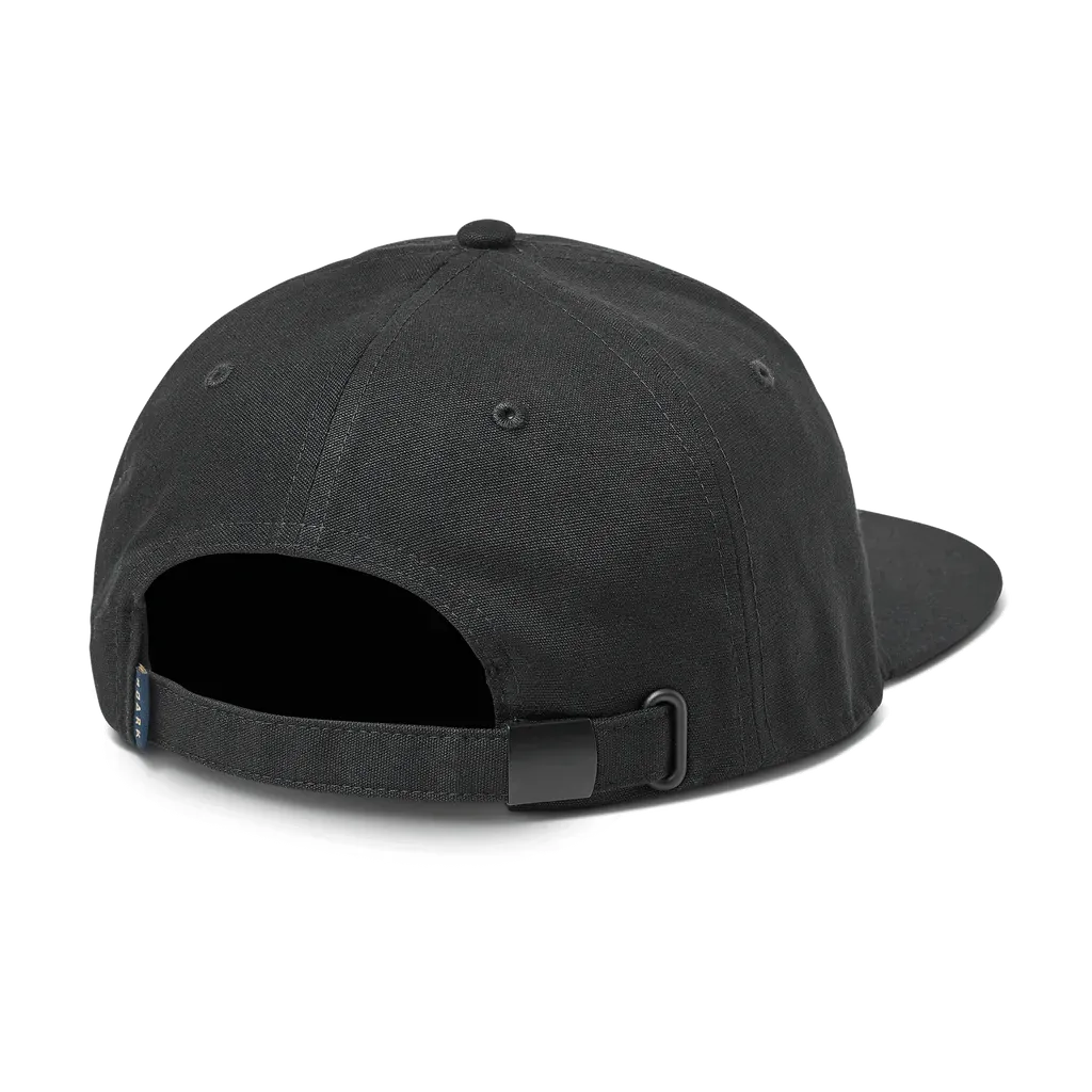 Silver Fern 6 Panel Black