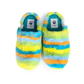 Slippers Rayas Soft Verde