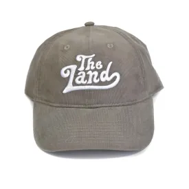 The Land 'Groovy' Cord Dad Hat - Steel Grey