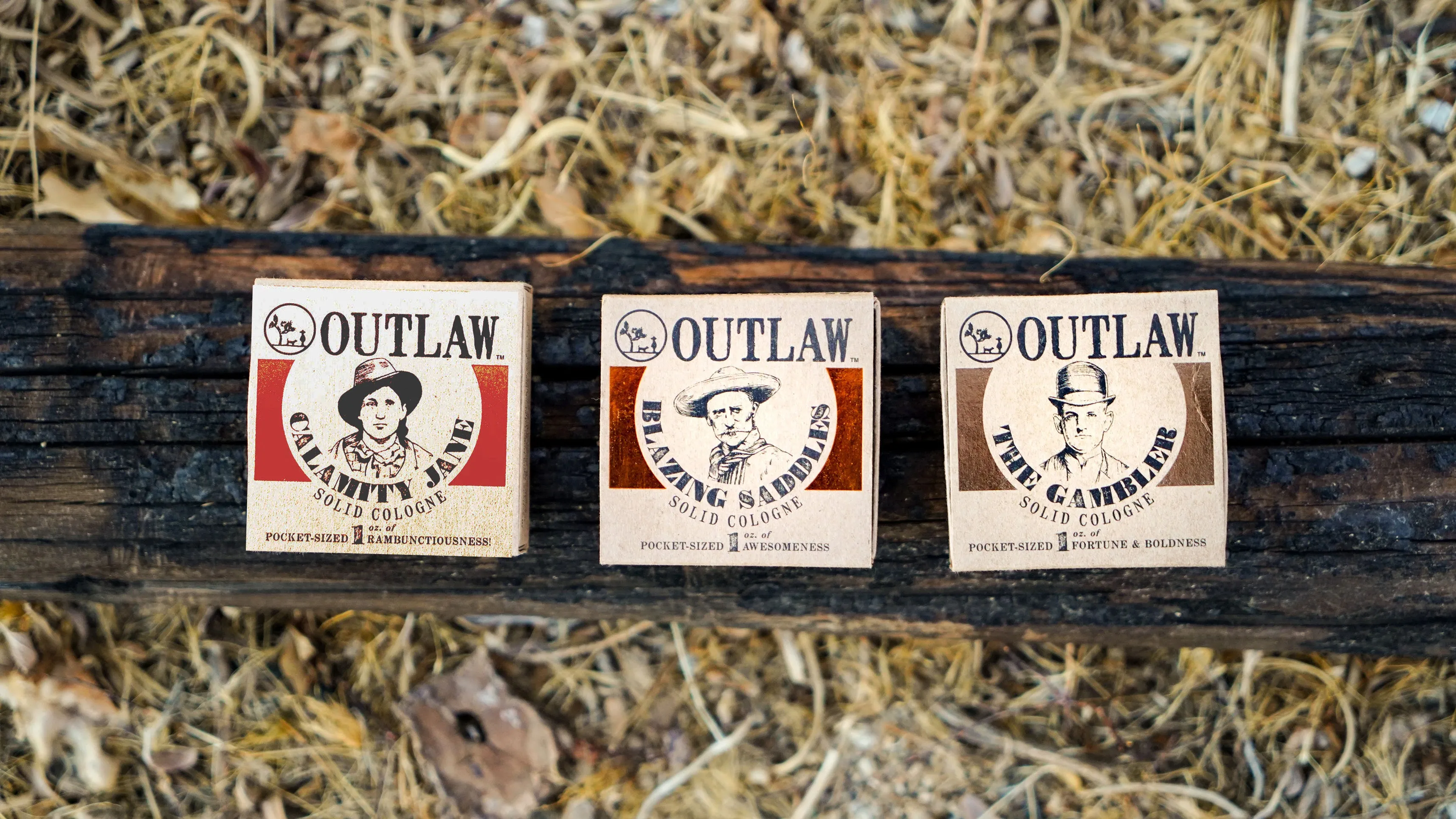 The Outlaw's Life Solid Cologne Trio