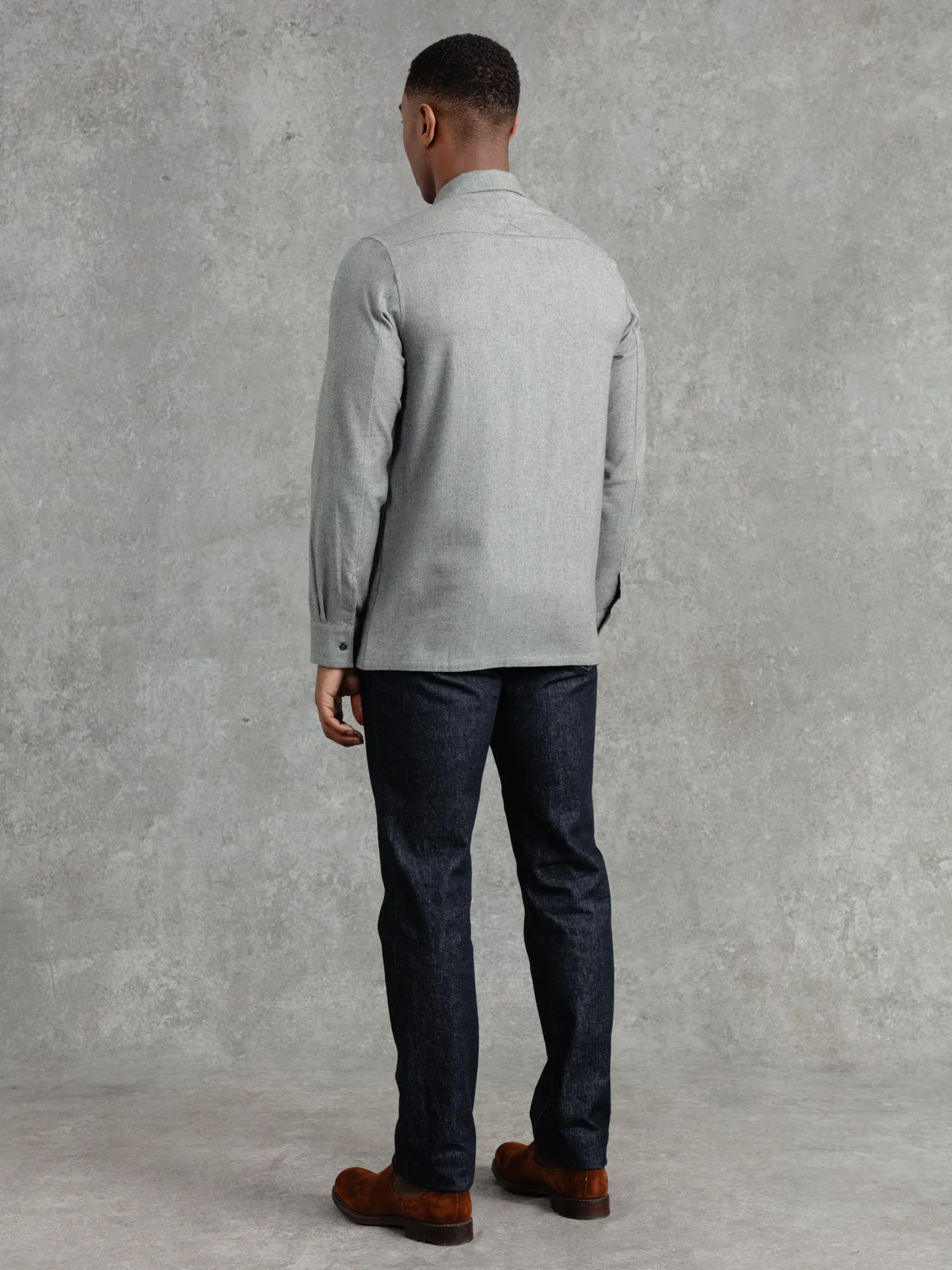 The Victor Melton Shirt - Cobble Grey