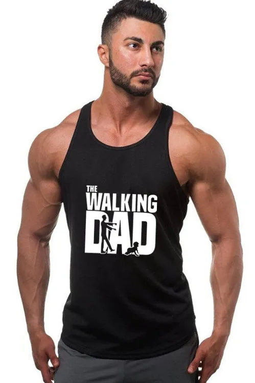 The Walking Dad Tank(Red)