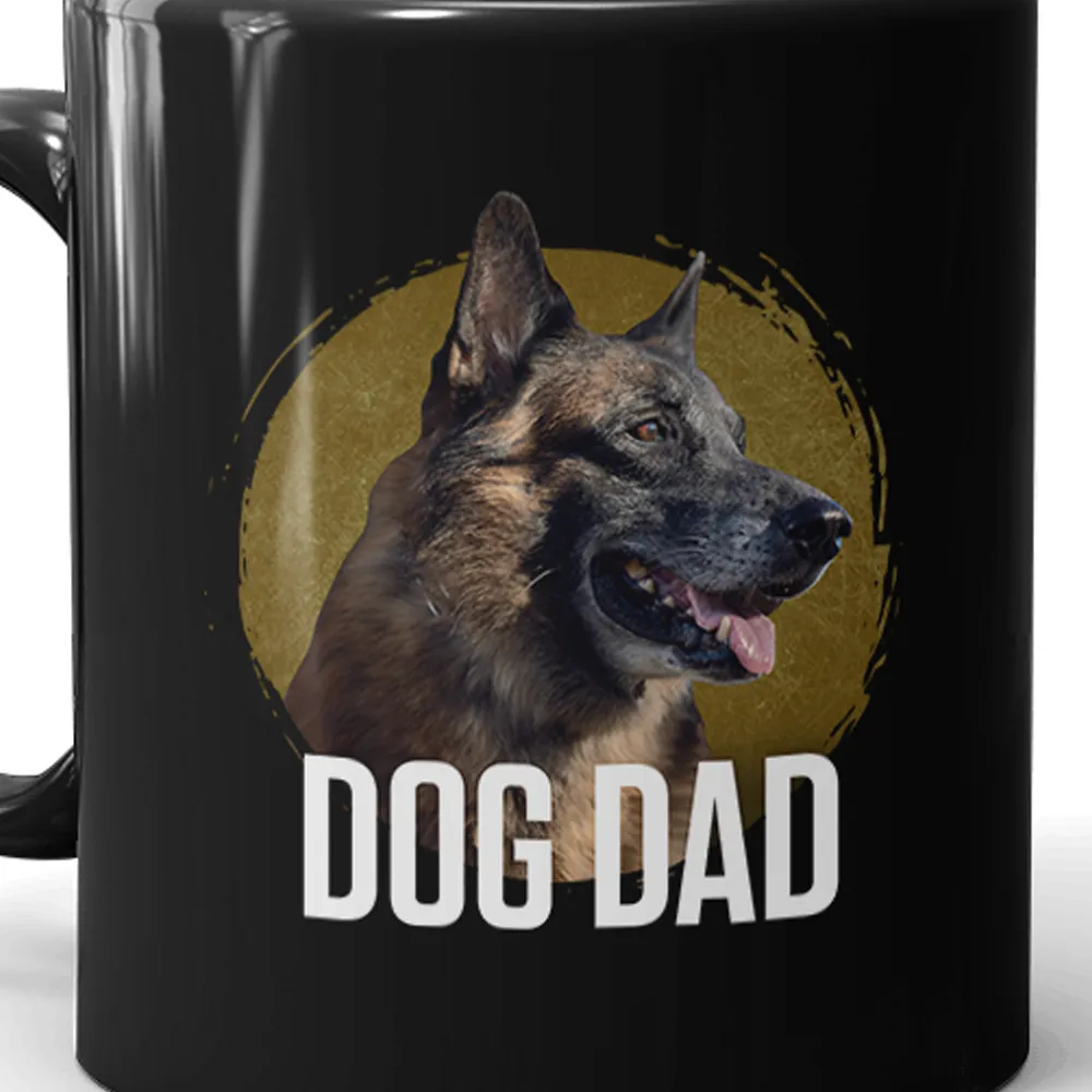 The Walking Dead Dog Dad Black Mug