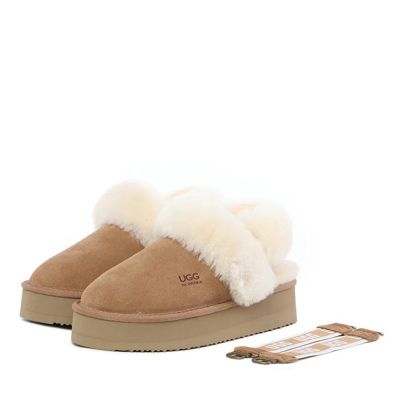 UGG Fluffy Rem-Strap Scuff