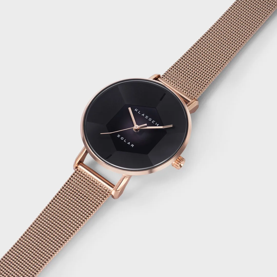 Volare Solar 34 / Darkness Rose Gold Mesh