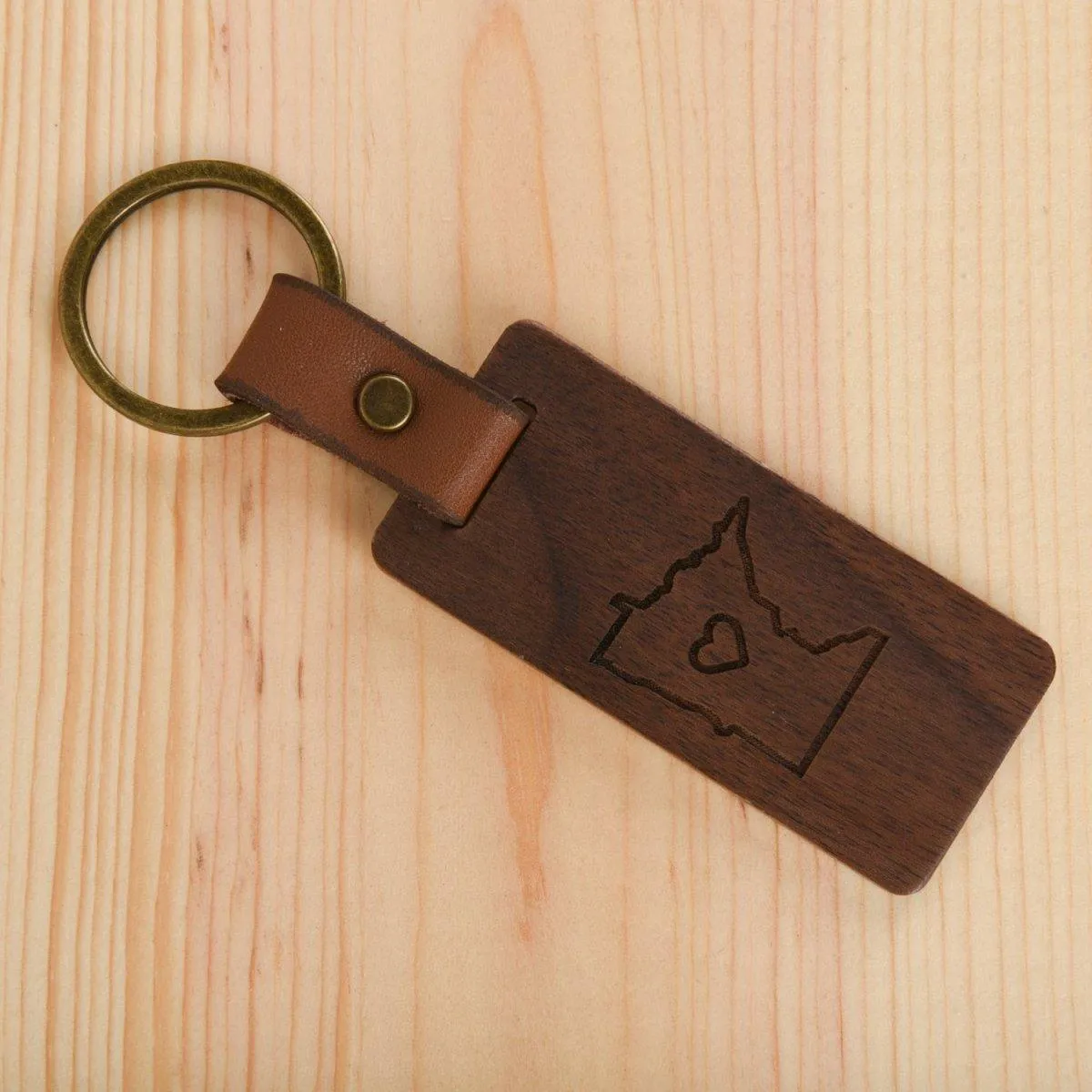 Wild Wood Keychain