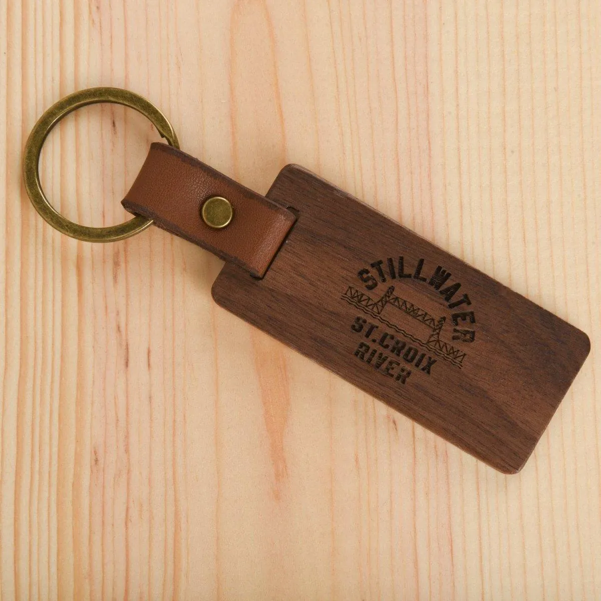 Wild Wood Keychain