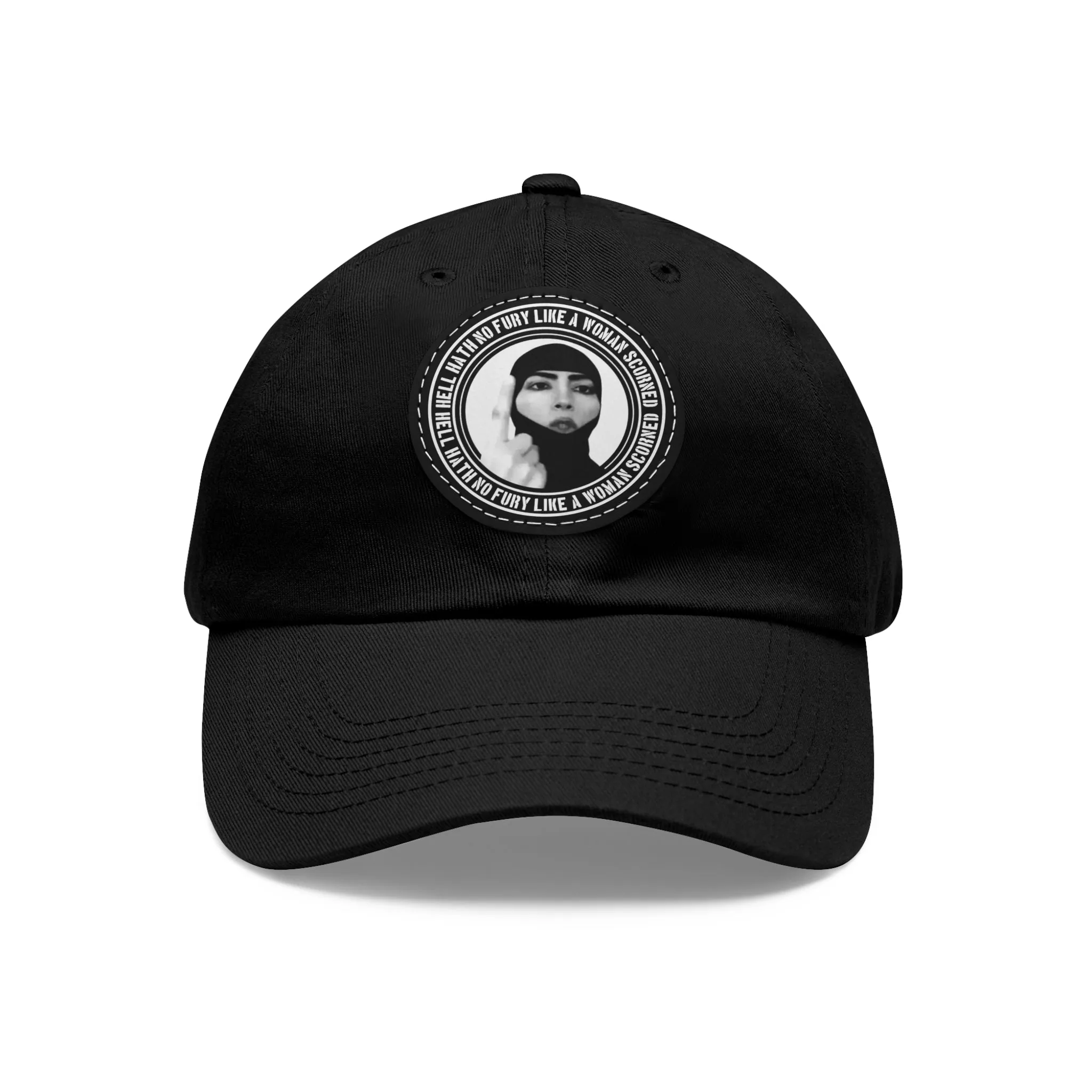 Wrath Dad Hat with Leather Patch (Round)