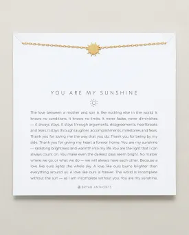 You Are My Sunshine Icon Necklace (Mother Son)